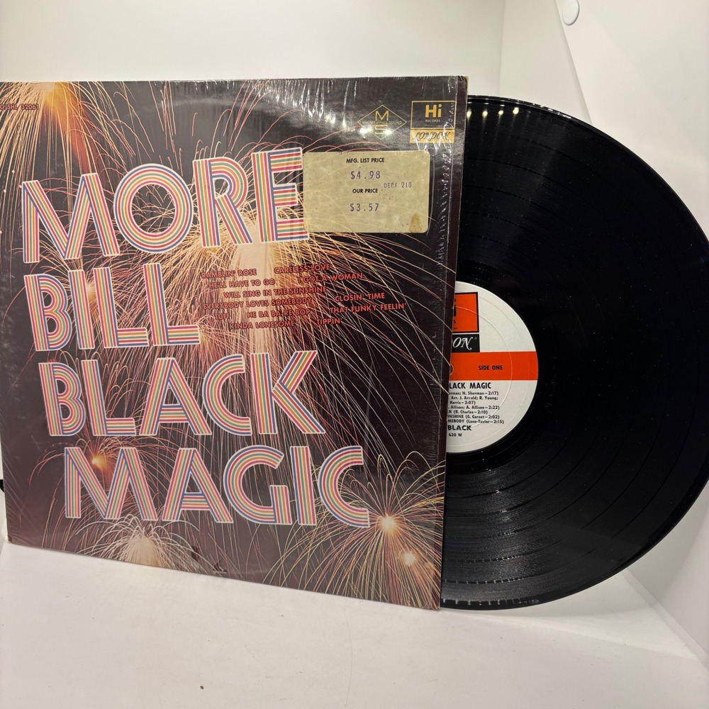 Bill Black‎ Magic More Bill Black Magic Vinyl Record LP